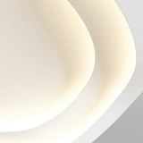 Elionis Minimalist Ripple LED Ceiling Light - Modern Flush Mount Lamp