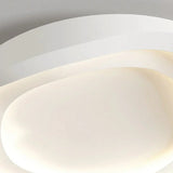 Elionis Minimalist Ripple LED Ceiling Light - Modern Flush Mount Lamp