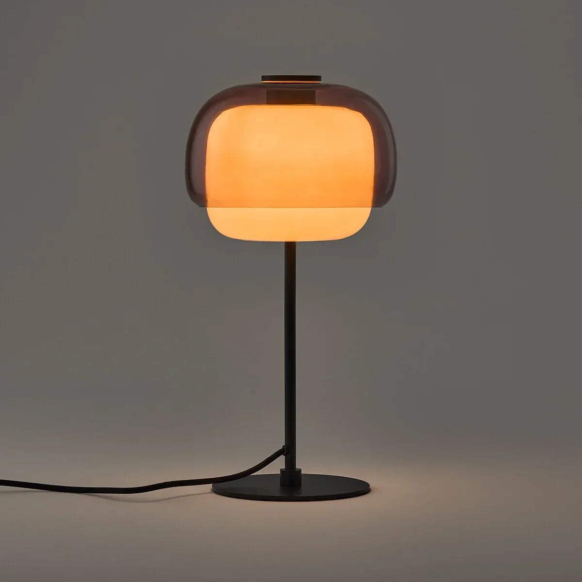Elvrynor Nordic Colorful Glass Table Lamp | Modern Art Deco Bedside Light