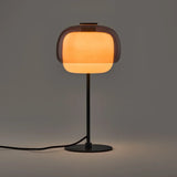 Elvrynor Nordic Colorful Glass Table Lamp | Modern Art Deco Bedside Light