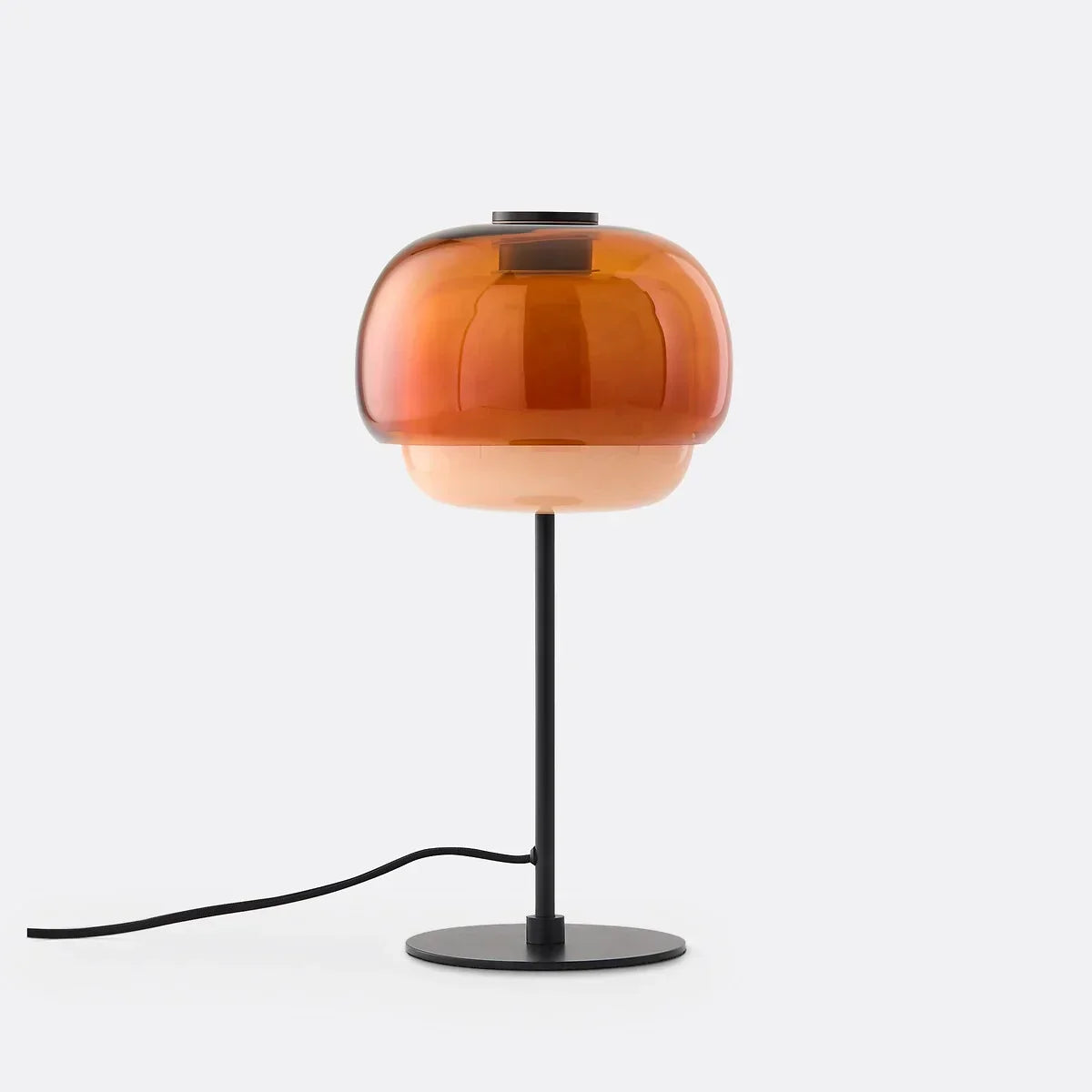 Elvrynor Nordic Colorful Glass Table Lamp | Modern Art Deco Bedside Light