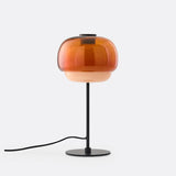 Elvrynor Nordic Colorful Glass Table Lamp | Modern Art Deco Bedside Light