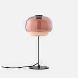 Elvrynor Nordic Colorful Glass Table Lamp | Modern Art Deco Bedside Light