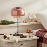 Elvrynor Nordic Colorful Glass Table Lamp | Modern Art Deco Bedside Light