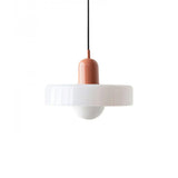 Finan Morandi Glass Disc Orb Pendant Lamp | Bauhaus Designer Lighting