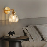 Freya Lotus Glass Wall Light - Elegant Floral Art Deco Sconce