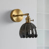 Freya Lotus Glass Wall Light - Elegant Floral Art Deco Sconce