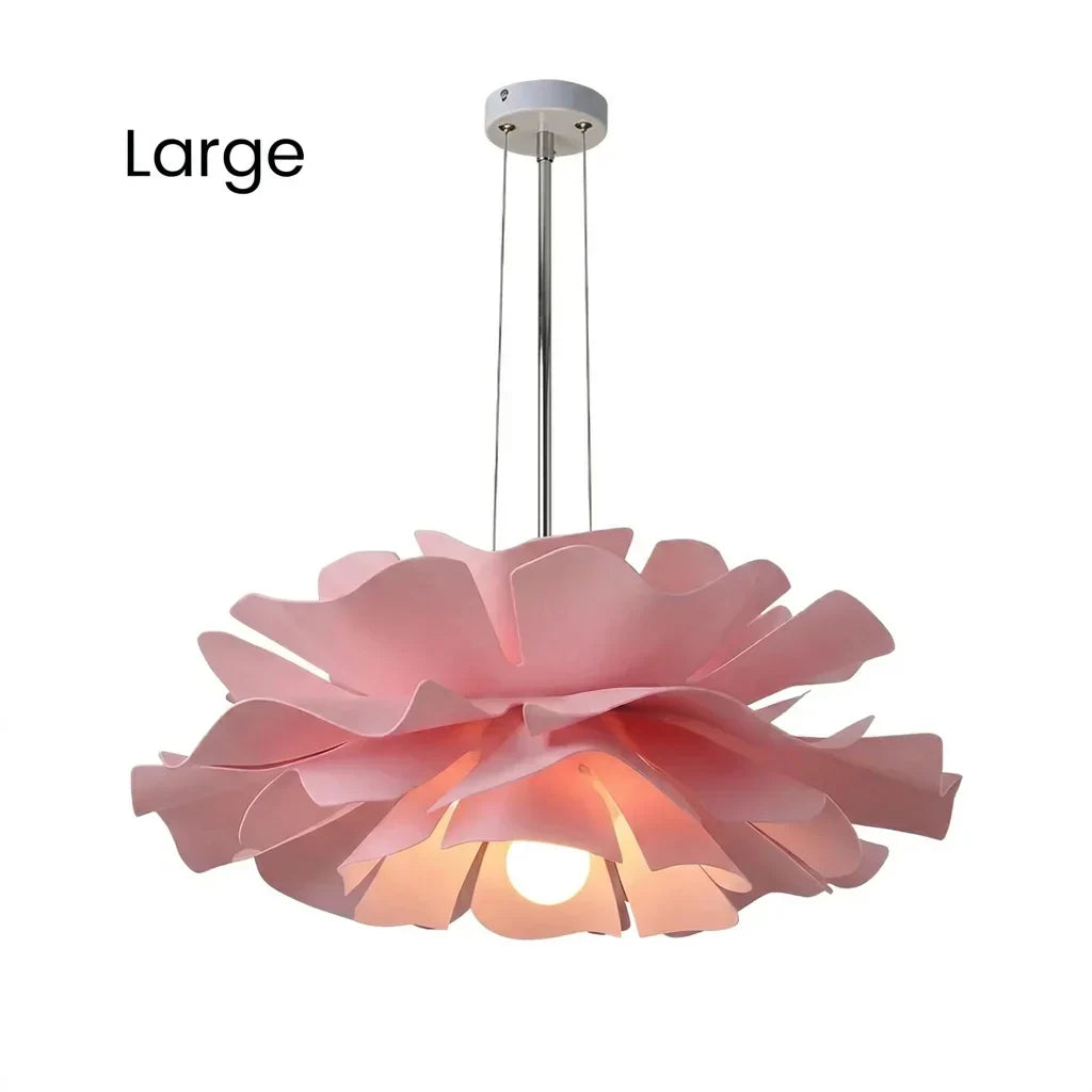 Nordic Lotus Flower Pendant Light - Modern Elegant Floral Chandelier
