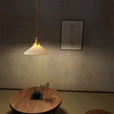 Hecate Pleated Ceramic Pendant Light | Modern Scandinavian Hat Design
