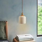 Hecate Pleated Ceramic Pendant Light | Modern Scandinavian Hat Design