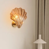 Luis Shell Wall Light - Elegant Coastal Sconce for Bedroom & Living Room