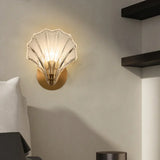 Luis Shell Wall Light - Elegant Coastal Sconce for Bedroom & Living Room