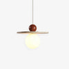 Lysira Scandinavia Travertine Disc Pendant Light | Minimalist Stone Lamp