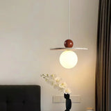 Lysira Scandinavia Travertine Disc Pendant Light | Minimalist Stone Lamp