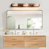 Lysvalen Japandi Rotable Travertine Wall Light - Natural Stone Sconce