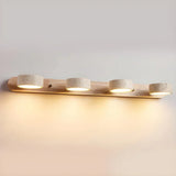 Lysvalen Japandi Rotable Travertine Wall Light - Natural Stone Sconce