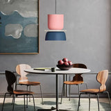 Lucie Nordic Color Block Pendant Light - Modern Minimalist Hanging Lamp