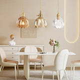 Marlee Petite Glass Flower Pendant Light | Elegant Floral Glass Chandelier