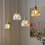 Marlee Petite Glass Flower Pendant Light | Elegant Floral Glass Chandelier