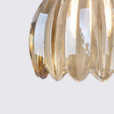 Marlee Petite Glass Flower Pendant Light | Elegant Floral Glass Chandelier