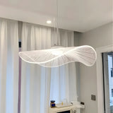 Anwen Nordic Lotus Leaf LED Pendant Light - Modern Acrylic Chandelier