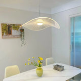 Anwen Nordic Lotus Leaf LED Pendant Light - Modern Acrylic Chandelier