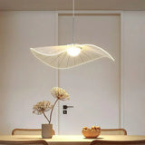 Anwen Nordic Lotus Leaf LED Pendant Light - Modern Acrylic Chandelier