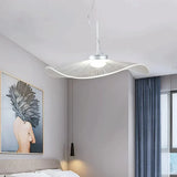 Anwen Nordic Lotus Leaf LED Pendant Light - Modern Acrylic Chandelier