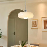 Kieran Bauhaus Glass Pendant Light | Modern Mid-Century Hanging Lamp