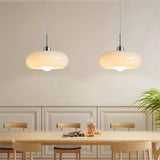 Kieran Bauhaus Glass Pendant Light | Modern Mid-Century Hanging Lamp