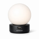 Orange OASESS Sphere USB Table Lamp
