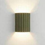 Rhea Resin Ribbed Wall Sconce - Minimalist Modern Interior Wall Lamp