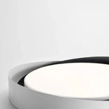 Solvane Minimalist Double Ring LED Ceiling Light | Modern Flush Mount Lamp