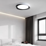 Solvane Minimalist Double Ring LED Ceiling Light | Modern Flush Mount Lamp