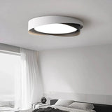 Solvane Minimalist Double Ring LED Ceiling Light | Modern Flush Mount Lamp