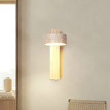 Thales Travertine Rotatable Wall Lamp - Japandi Natural Stone Sconce