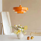 Hind Bauhaus Triple Layer Disc Pendant Light - Modern Macaron Design