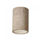 Vaelis Wabi-Sabi Cylindrical Ceiling Lamp - Modern Minimalist Lighting