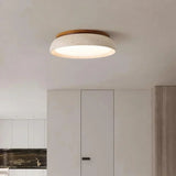 Veliana Wabi-Sabi Travertine Ceiling Light - Handcrafted Stone Flush Mount