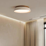 Veliana Wabi-Sabi Travertine Ceiling Light - Handcrafted Stone Flush Mount