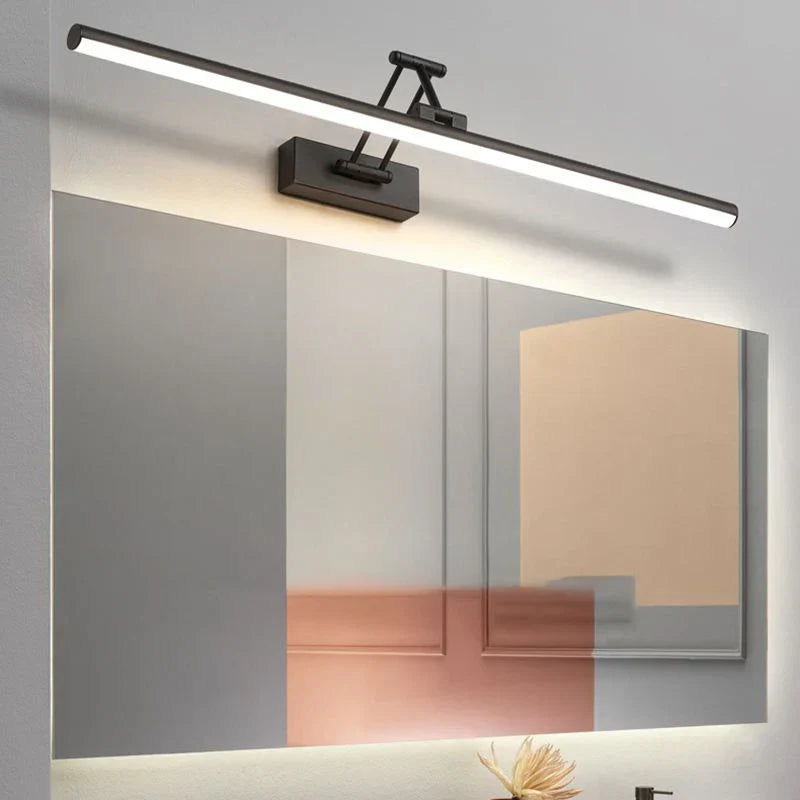 Virelle Adjustable LED Mirror Wall Light | Modern Minimalist Vanity Sconce