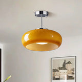 Veda Bauhaus Round Ceiling Light - Mid-Century Modern Flush Mount