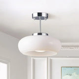 Veda Bauhaus Round Ceiling Light - Mid-Century Modern Flush Mount