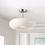 Veda Bauhaus Round Ceiling Light - Mid-Century Modern Flush Mount