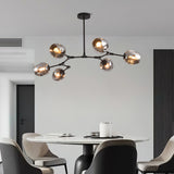 Polak Branching Glass Pendant Light | Modern Mid-Century Chandelier