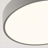 Eir Macaron Round Wood Grain Ceiling Lamp | Modern Nordic Flush Mount