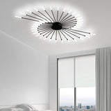 Connoly Modern Spiral Sputnik Ceiling Light - LED Flush Mount Chandelier