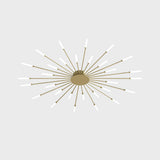 Connoly Modern Spiral Sputnik Ceiling Light - LED Flush Mount Chandelier