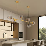 Kenzo Modern Glass Orb Pendant Light - Minimalist Hanging Lamp