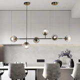 Kenzo Modern Glass Orb Pendant Light - Minimalist Hanging Lamp
